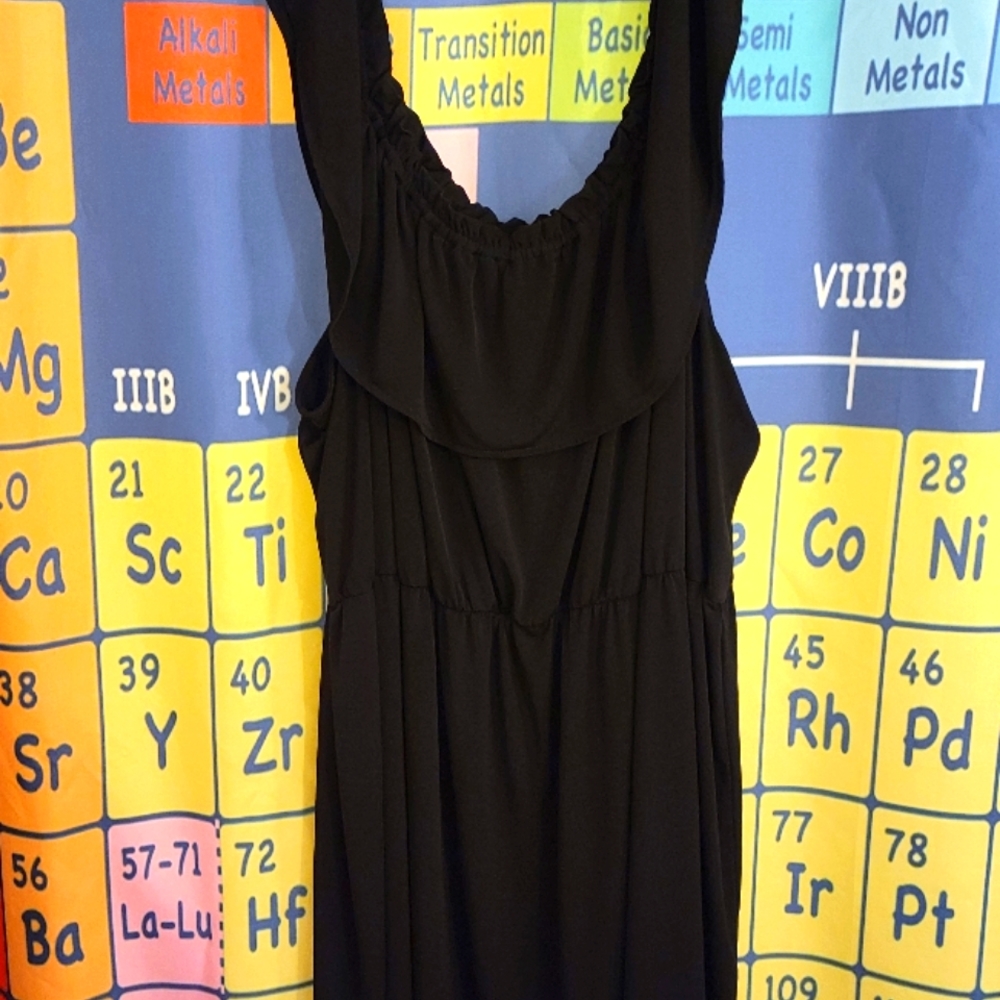 Black summer dress